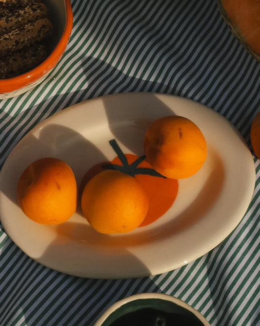 TOMATO SERVING PLATTER - SMALL