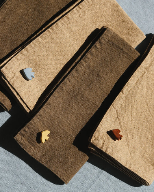 SWALLOW NAPKIN PINS SET