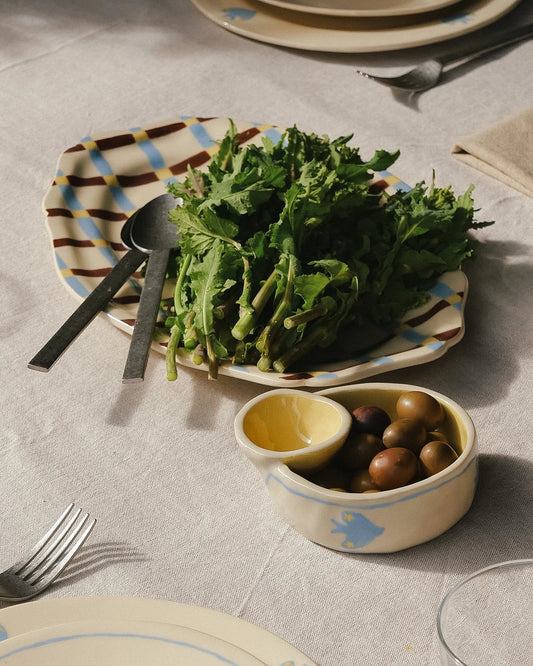 SWALLOW OLIVE BOWL