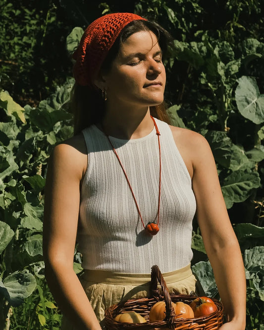 TOMATO NECKLACE