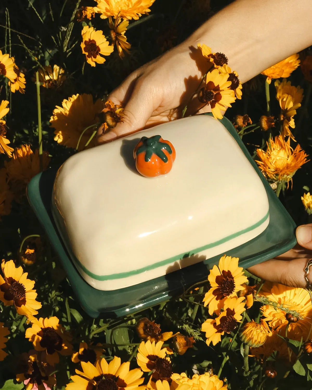TOMATO BUTTER DISH