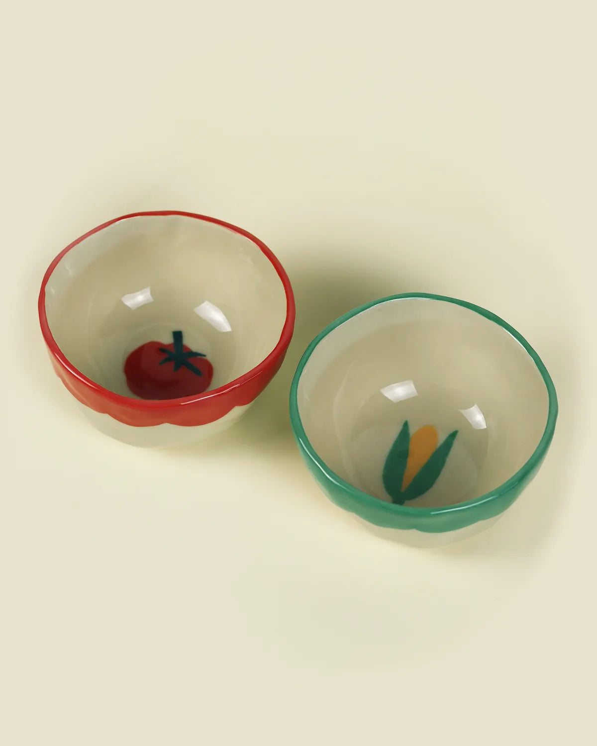 VEGGIE APPETIZER BOWLS - SET OF 2