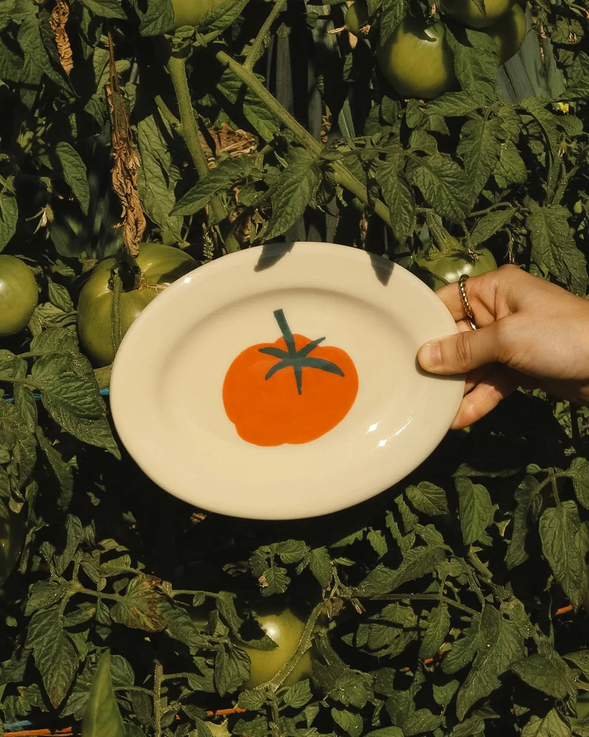 TOMATO SERVING PLATTER - SMALL