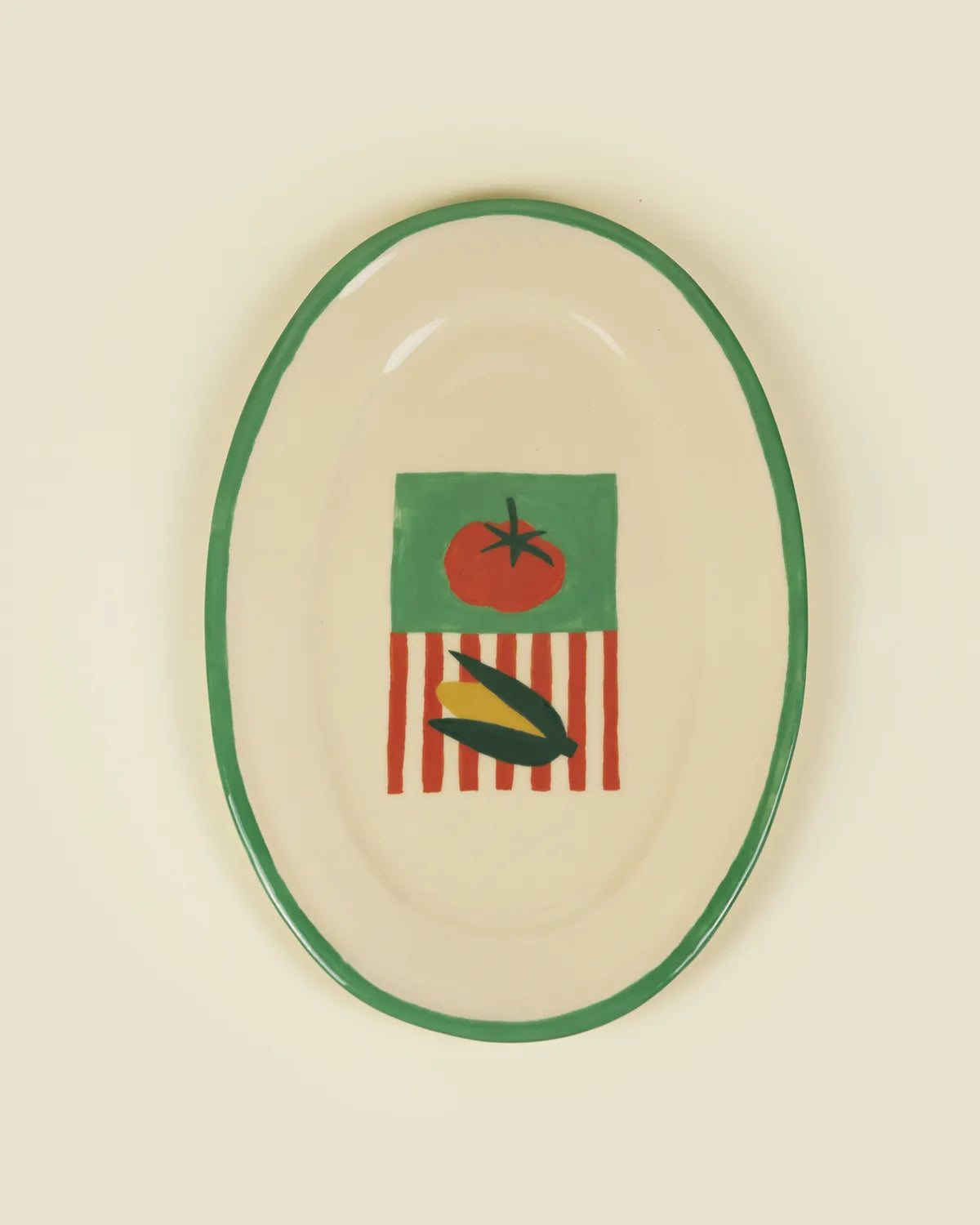 VEGGIE SERVING PLATTER - LARGE