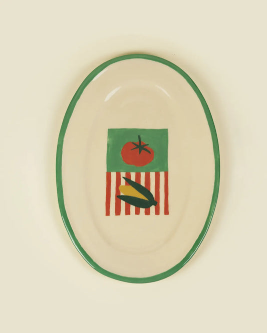 VEGGIE SERVING PLATTER - LARGE
