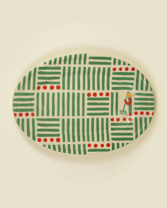 GARDENER SERVING PLATTER - LARGE