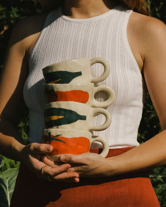 VEGGIE MUGS - SET OF 2