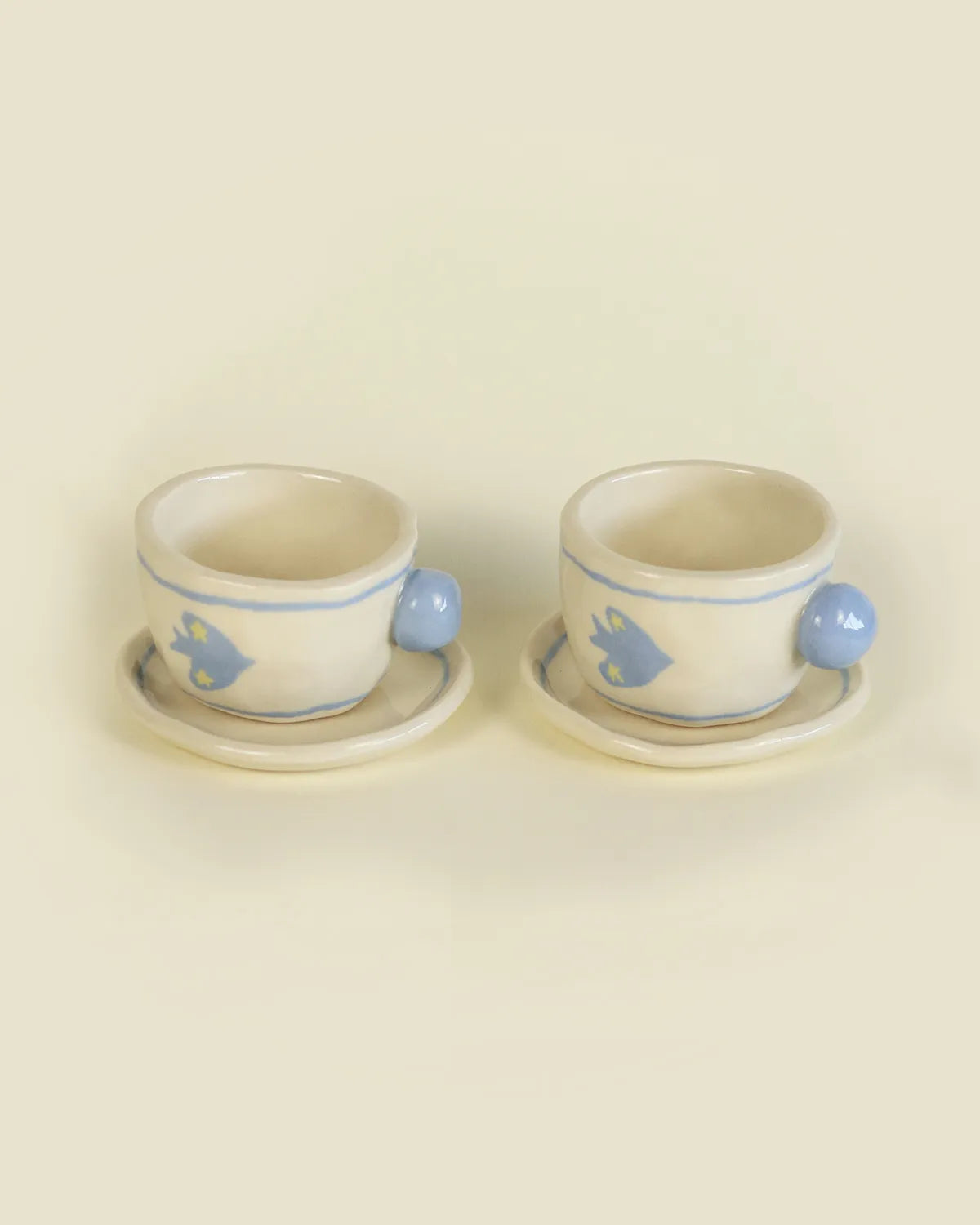 BLUE SWALLOW COFFEE SET