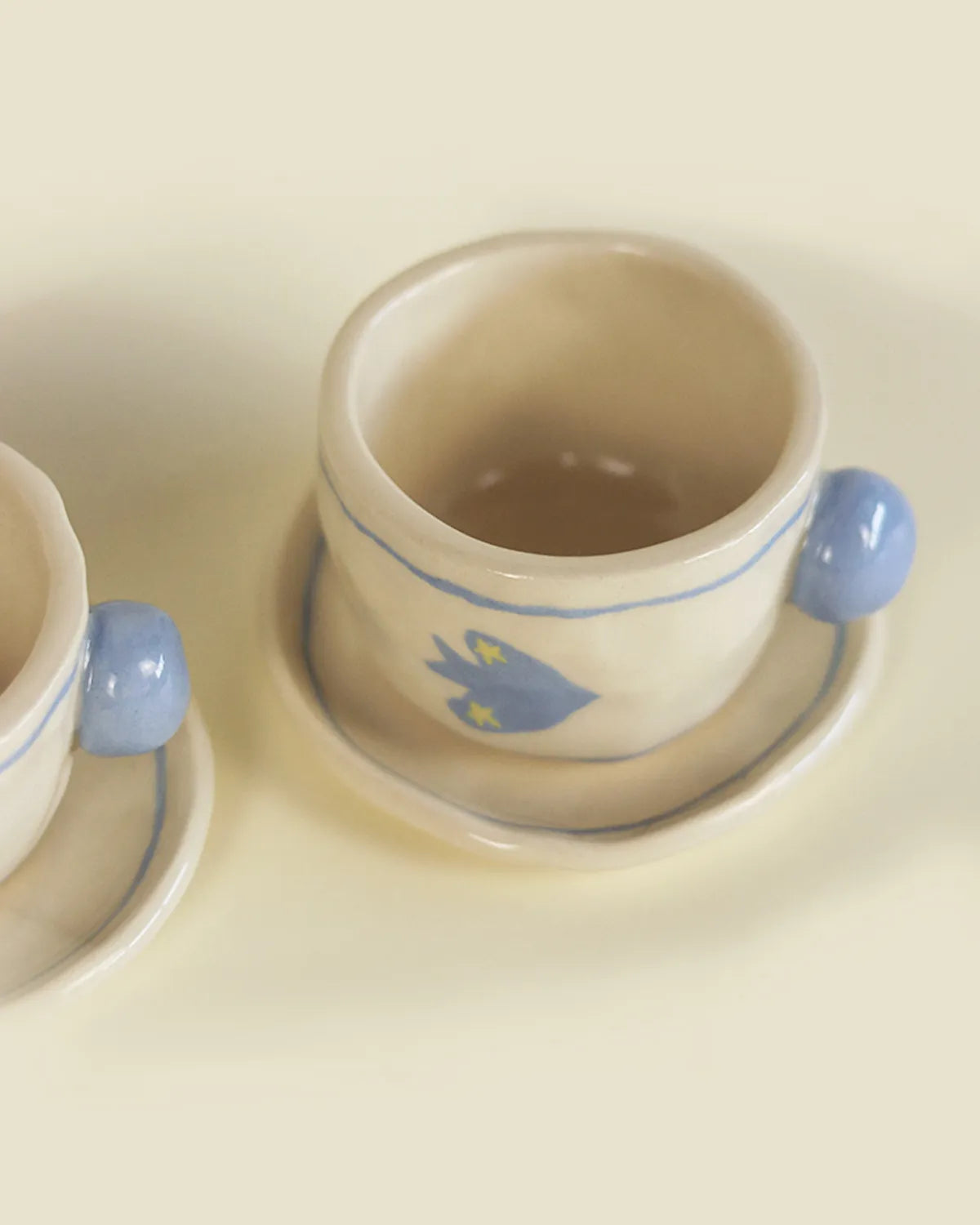 BLUE SWALLOW COFFEE SET