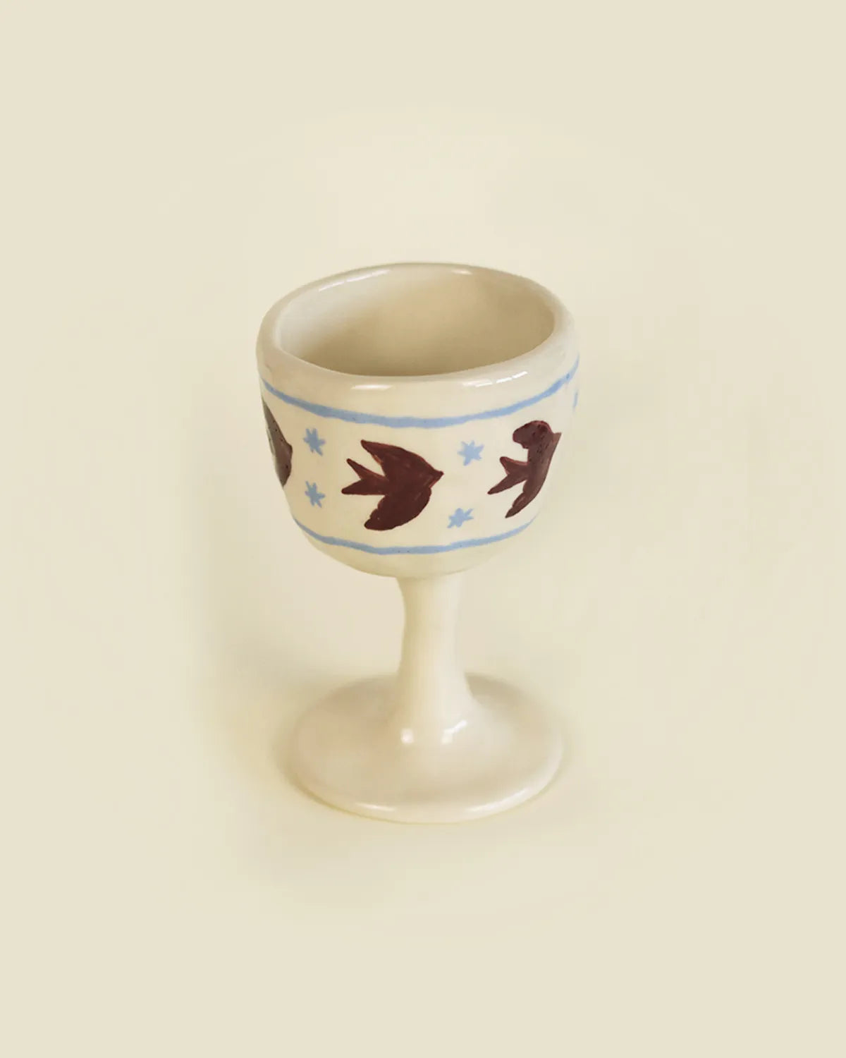 SWALLOW FLOCK GOBLET
