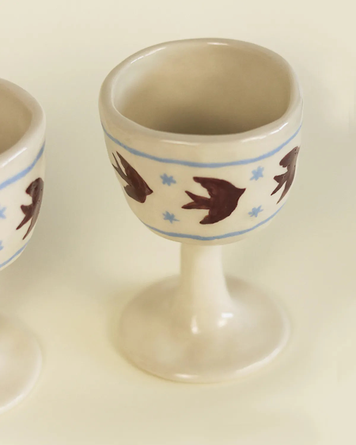 SWALLOW FLOCK GOBLET