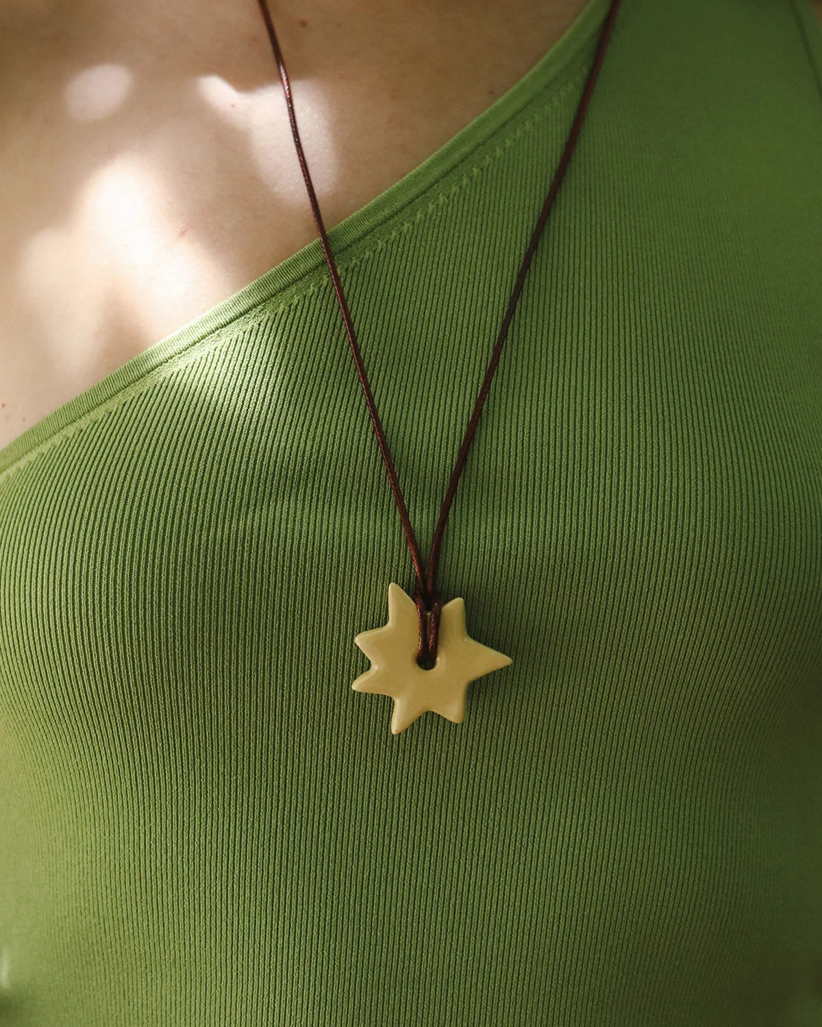 YELLOW STAR PENDANT