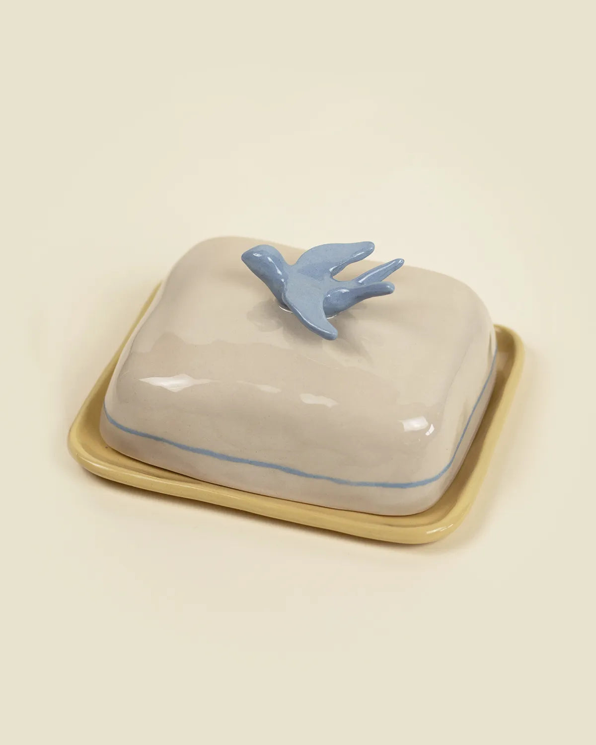 SWALLOW BUTTER DISH