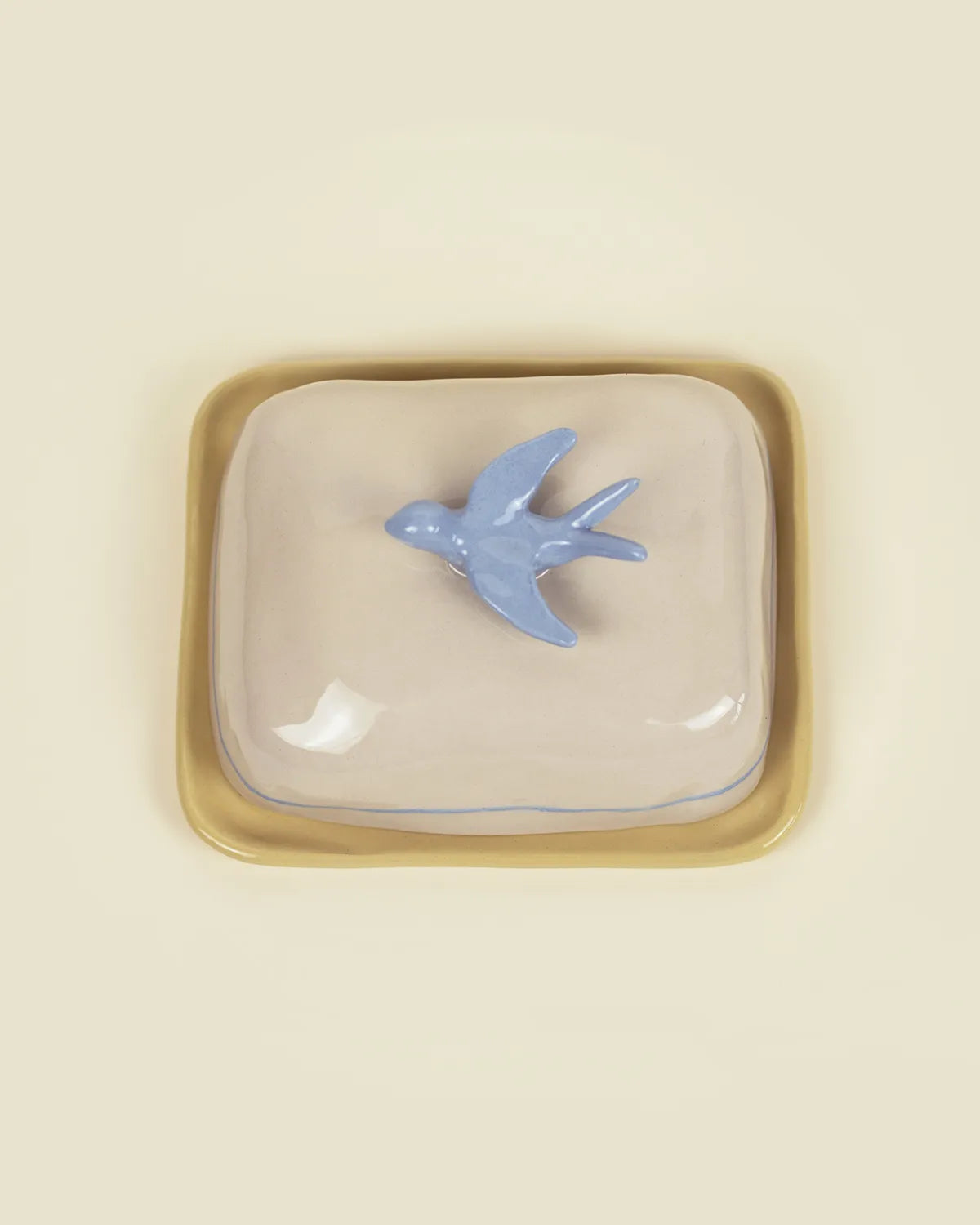 SWALLOW BUTTER DISH