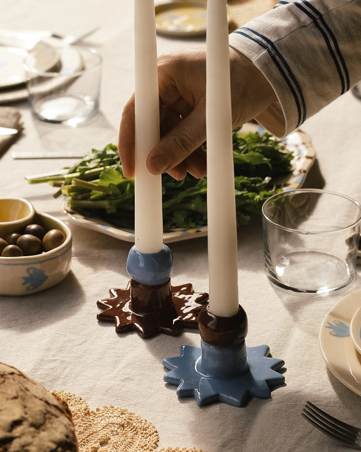 SUNSET CANDLE HOLDERS