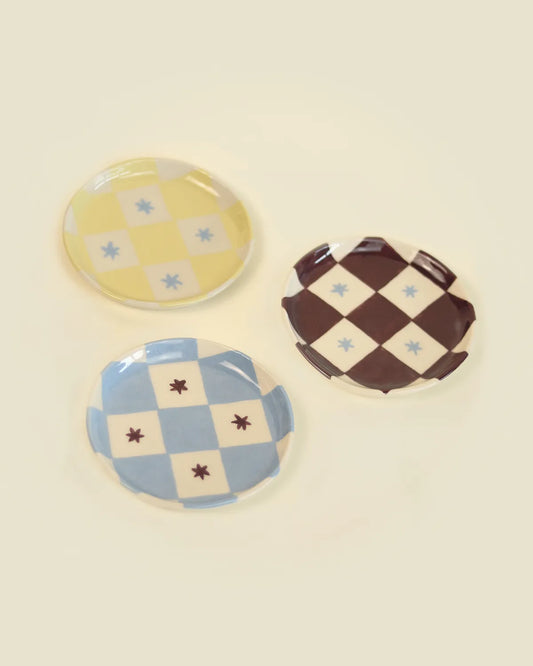 CHECKER PLATES TRIO