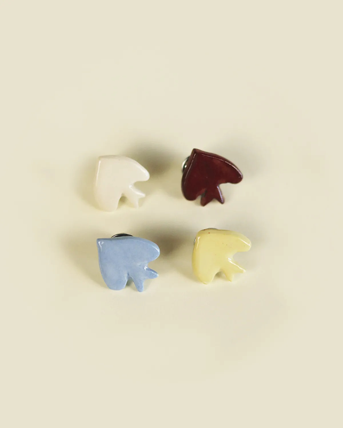SWALLOW NAPKIN PINS SET