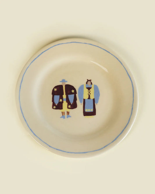 FOLK DINNER PLATE