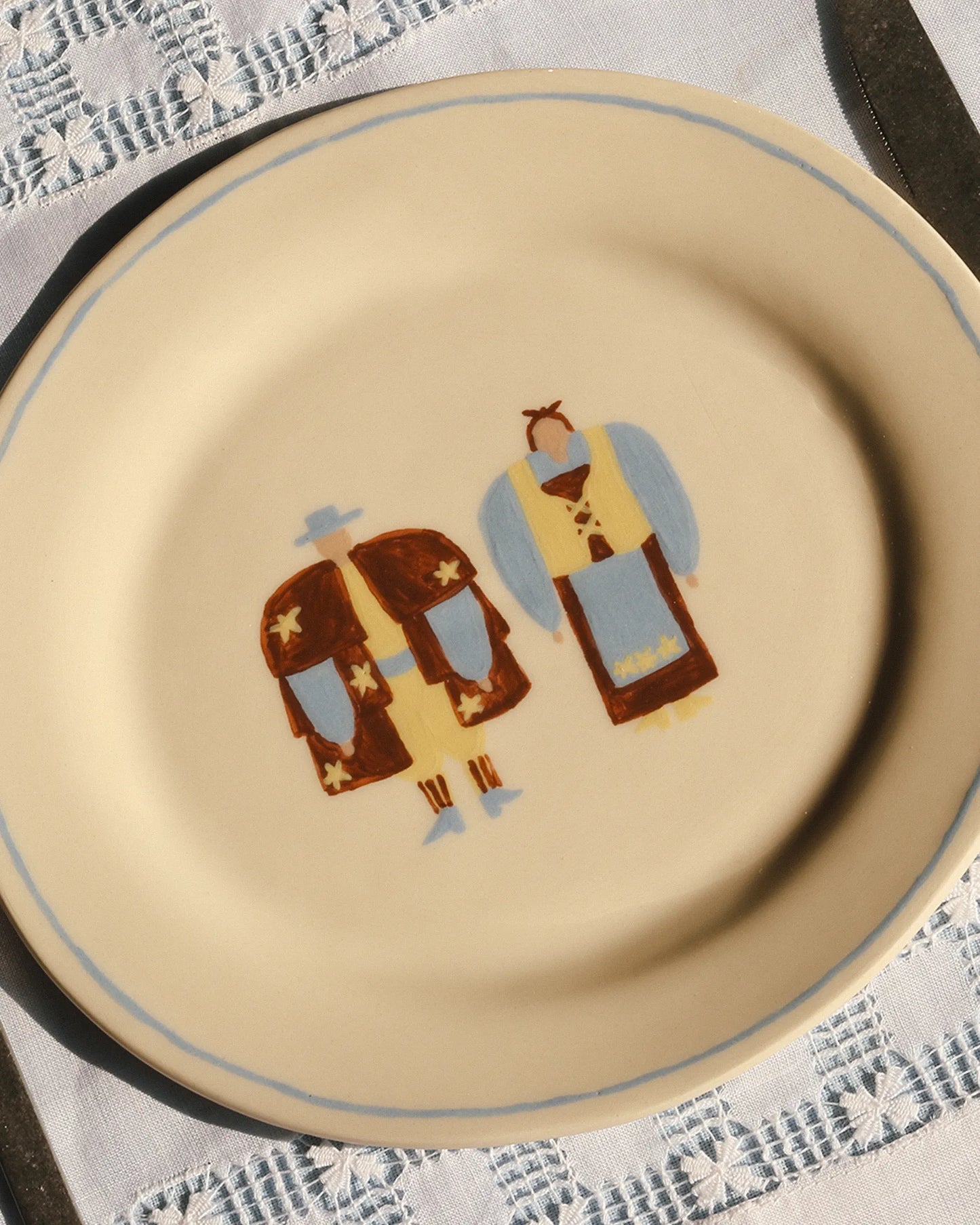 FOLK DINNER PLATE