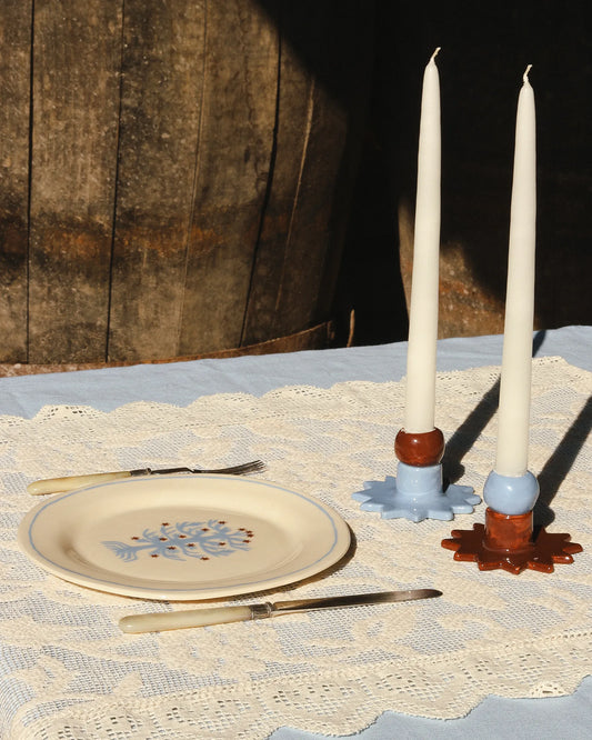 TREE DINNER PLATES - SET OF 2
