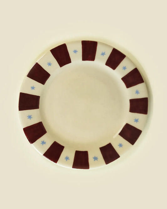 STRIPES & STARS DINNER PLATE