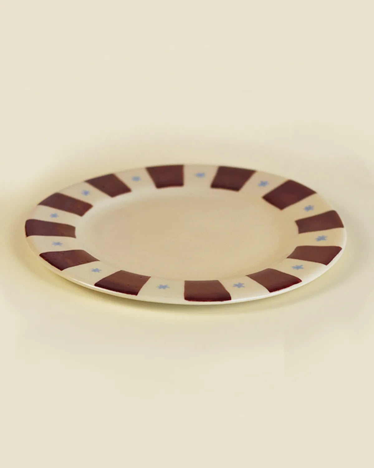 STRIPES & STARS DINNER PLATE