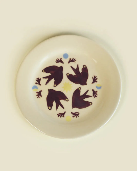 SWALLOW FLOCK DINNER PLATE