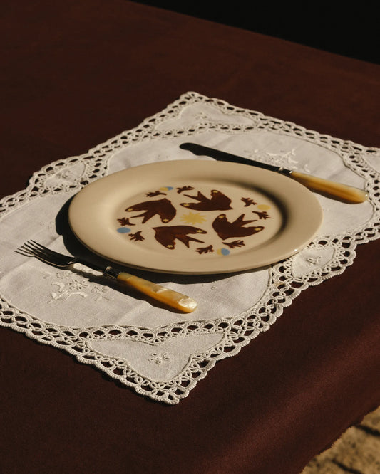 SWALLOW FLOCK DINNER PLATE