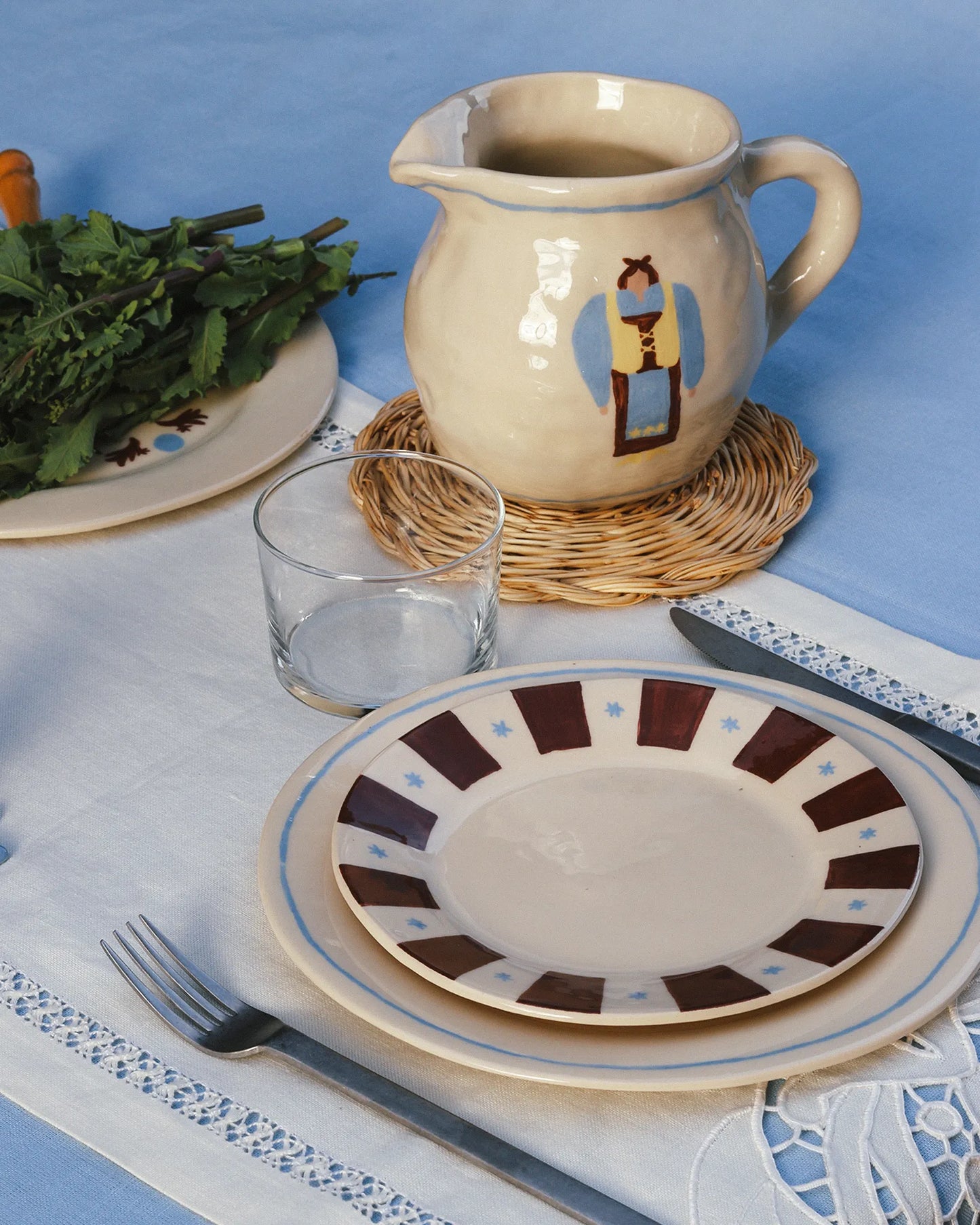STRIPES & STARS DESSERT PLATE