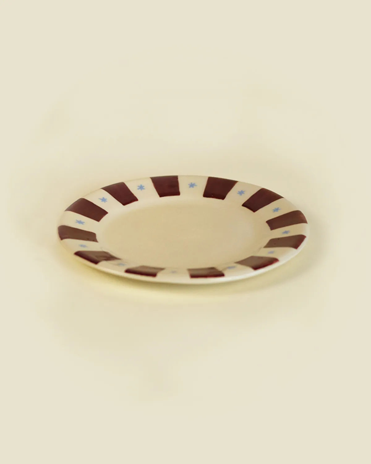 STRIPES & STARS DESSERT PLATE