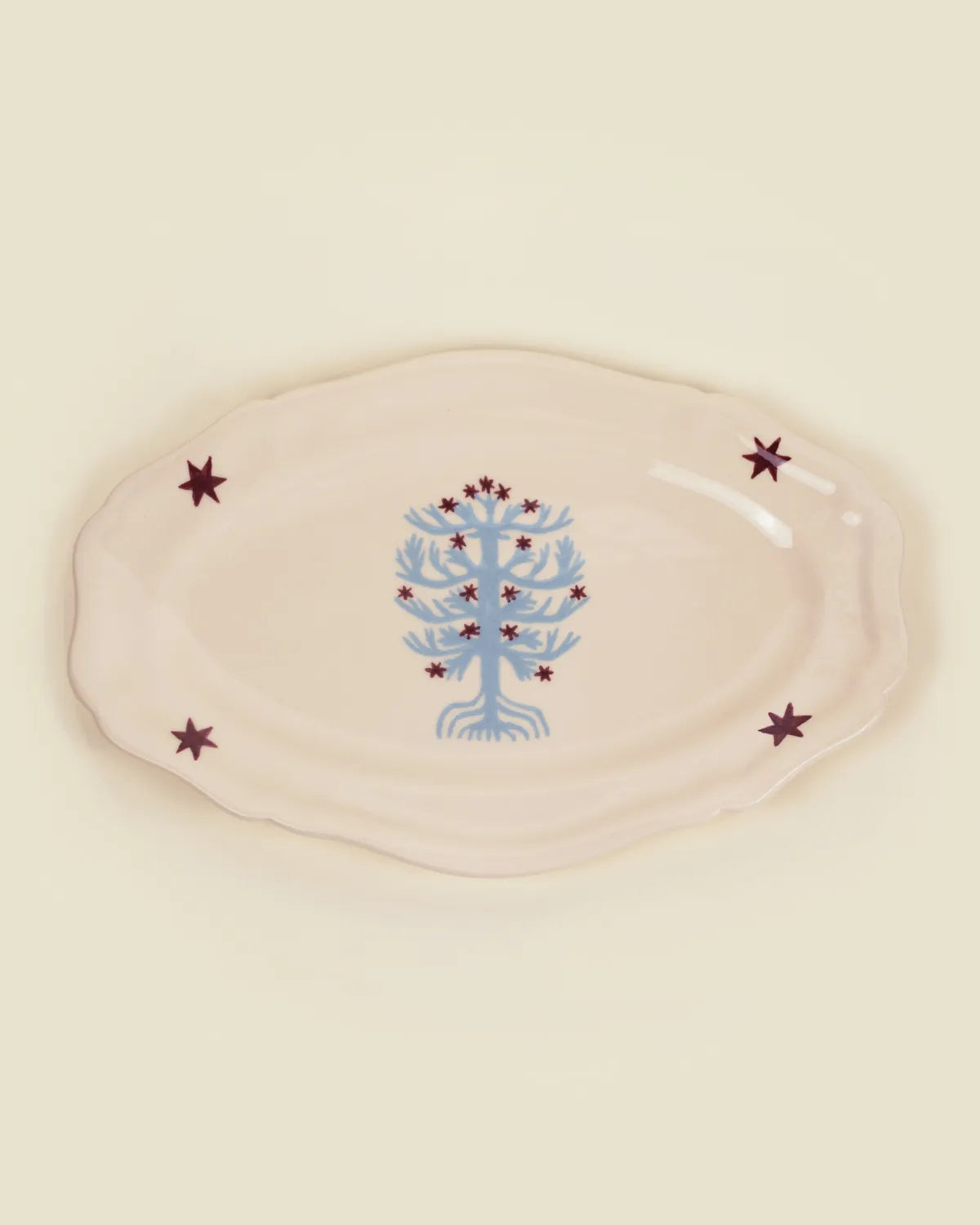 TREE SERVING PLATTER