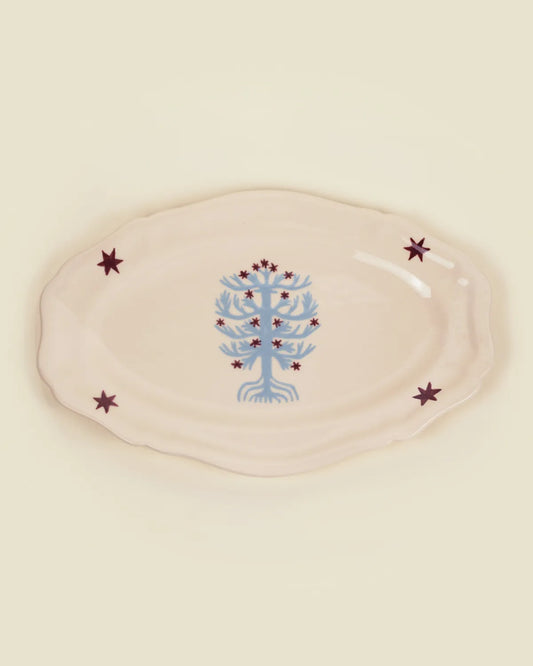 TREE SERVING PLATTER